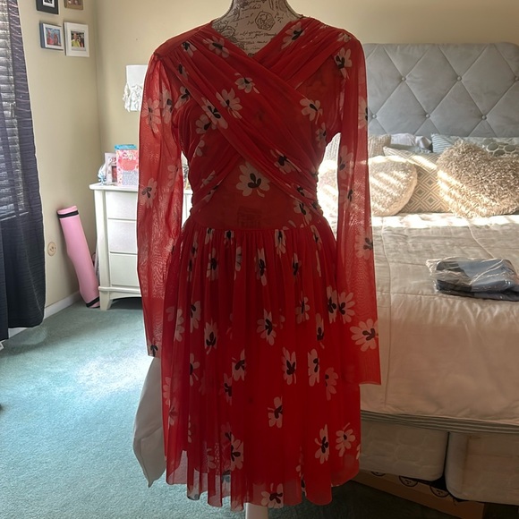 NWT Adorable Ganni dress - Picture 2 of 5
